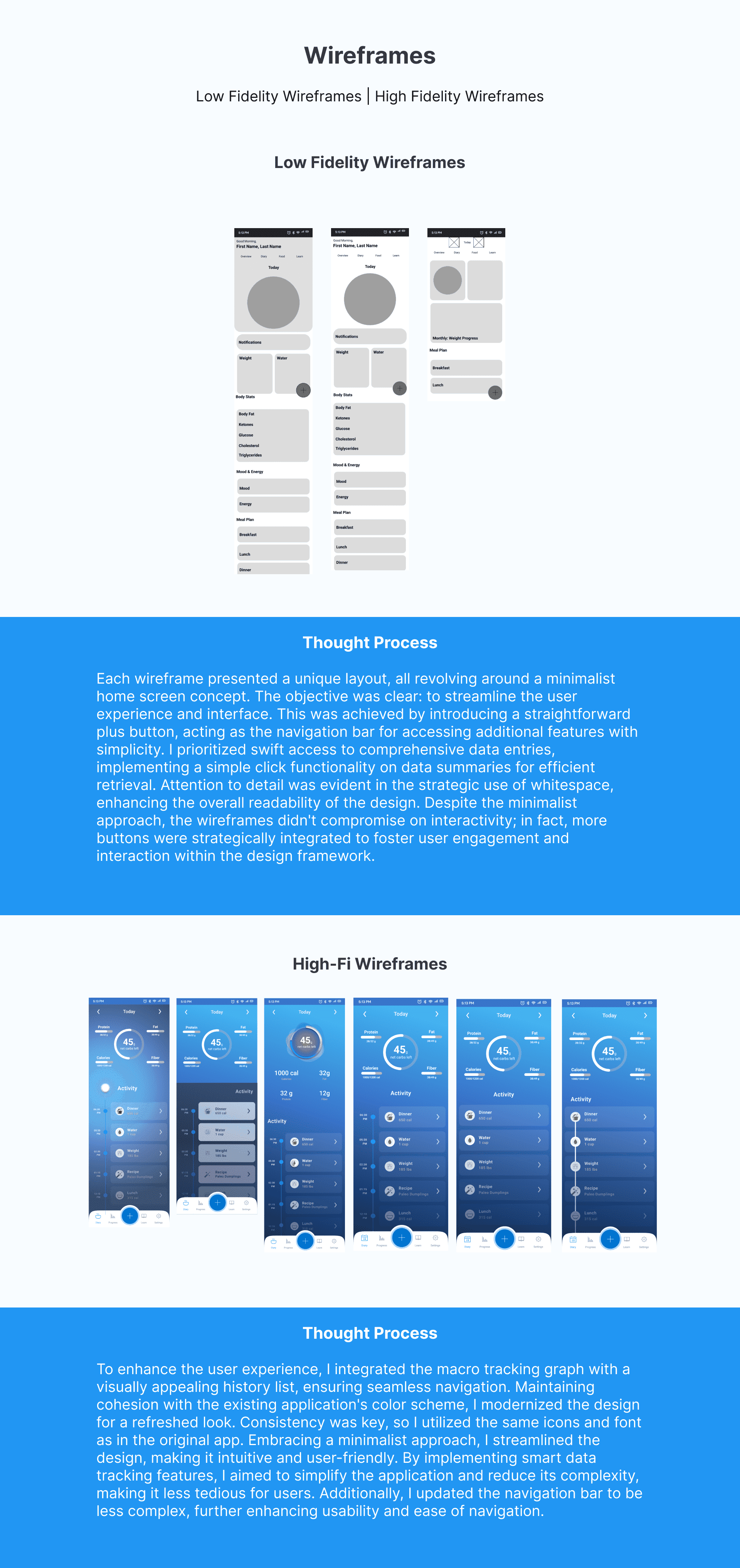 KetoDiet_Wireframes